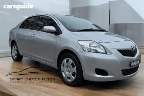 Silver 2012 Toyota Yaris Sedan Yrs