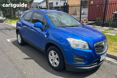 Blue 2014 Holden Trax Wagon Ls