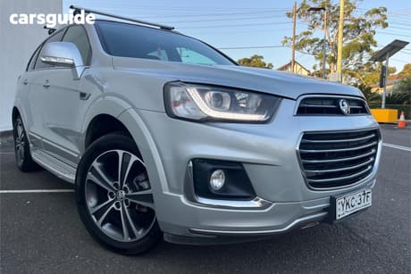 Silver 2018 Holden Captiva Wagon 7 Ltz (Awd)
