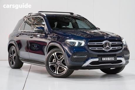 Blue 2022 Mercedes-Benz GLE300 Wagon D 4Matic