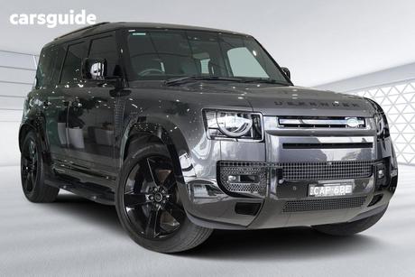 Grey 2024 Land Rover Defender Wagon 110 P400 X-Dynamic Hse (294Kw)