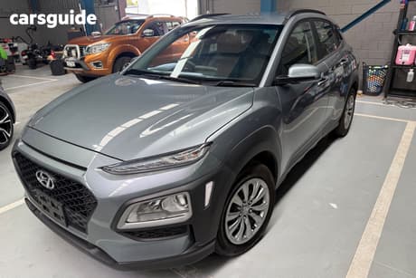 Grey 2019 Hyundai Kona Wagon Go (Fwd)