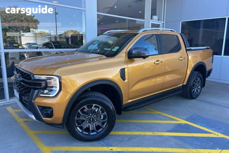 Yellow 2025 Ford Ranger Double Cab Pick Up Wildtrak X 2.0 (4X4)