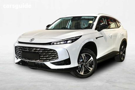 White 2025 MG HS Wagon Excite