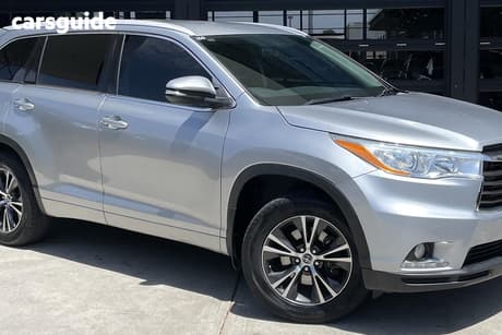 Silver 2016 Toyota Kluger Wagon Gxl (4X2)