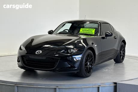 Black 2021 Mazda MX-5 Convertible Rf