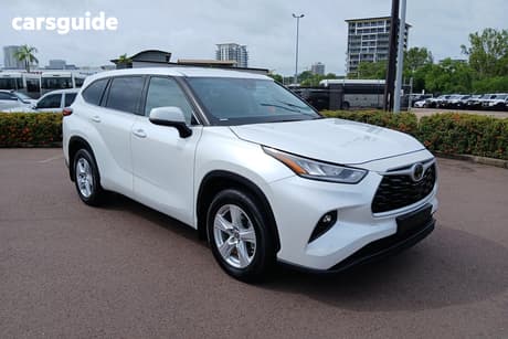 White 2022 Toyota Kluger Wagon Gx 2Wd