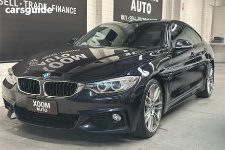 Black 2018 BMW 430I Coupe Gran Coupe M Sport
