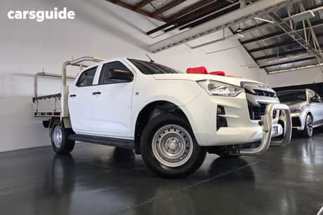 White 2021 Isuzu D-MAX Cab Chassis Sx (4X2)