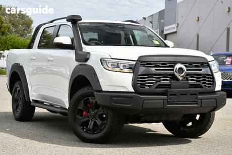 White 2025 GWM Cannon Dual Cab Utility Xsr (4X4)