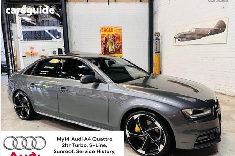 Grey 2013 Audi A4 Sedan 2.0 Tfsi Quattro