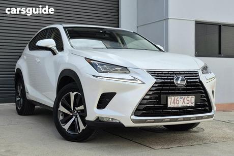 White 2018 Lexus NX300H Wagon Sports Luxury Hybrid (Awd)