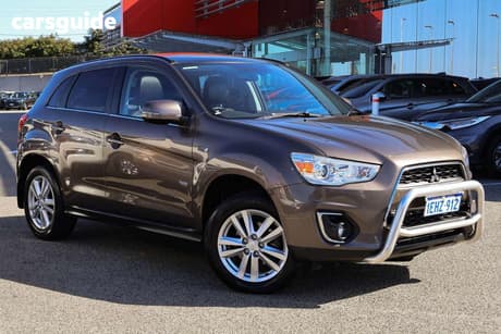 Brown 2013 Mitsubishi ASX Wagon Aspire (4Wd)
