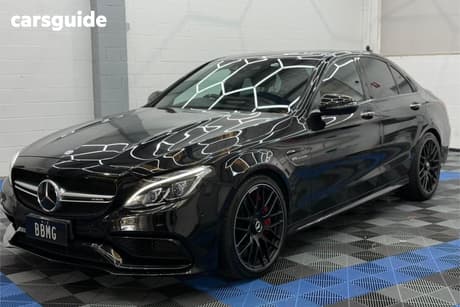 Black 2015 Mercedes-Benz C63 Sedan Amg S
