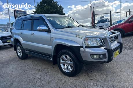 Silver 2006 Toyota Landcruiser Prado Wagon Gxl (4X4)