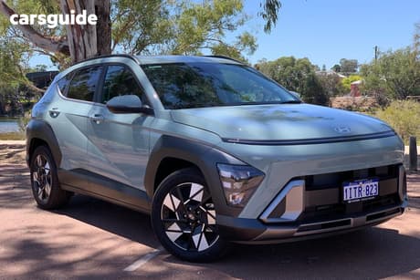 Green 2025 Hyundai Kona Wagon Hybrid Elite