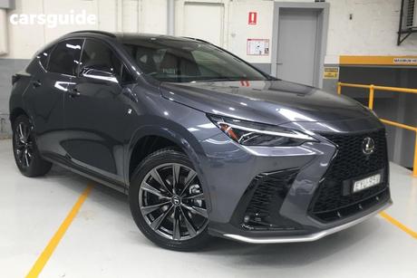 Silver 2023 Lexus NX350 Wagon F Sport + Ep1 Awd