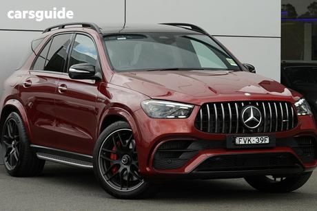 Red 2025 Mercedes-Benz GLE63 Wagon S 4Matic+