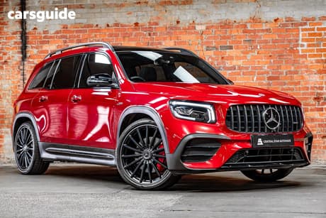 Red 2021 Mercedes-Benz Glb250 Wagon 4Matic