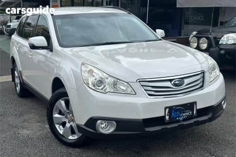 White 2012 Subaru Outback Wagon 2.5I