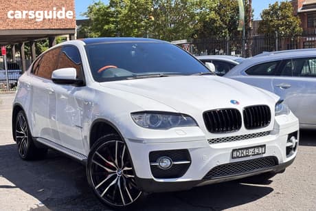 White 2009 BMW X6 Coupe E71 XDRIVE35D COUPE 5DR STEPTRONIC 6SP 4X4 600KG 3.0DTT
