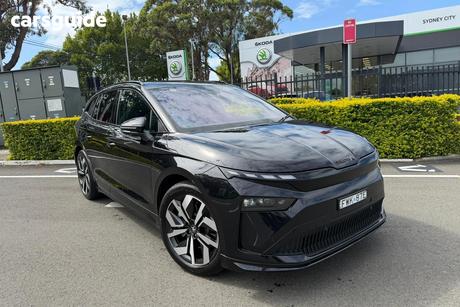 Black 2025 Skoda Enyaq Coupe Sportline (4X2)