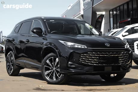 Black 2025 MG HS Wagon Essence