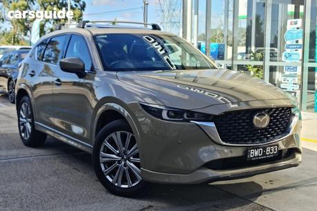 Gold 2022 Mazda CX-5 Wagon Akera (Awd)