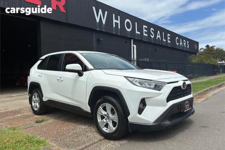 White 2019 Toyota RAV4 Wagon Gx (2Wd)