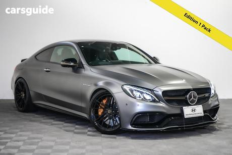 Grey 2016 Mercedes-Benz C63 Coupe S Edition 1