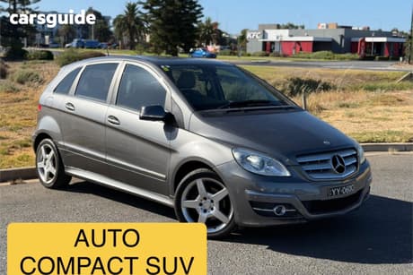 Grey 2011 Mercedes-Benz B200 Hatchback