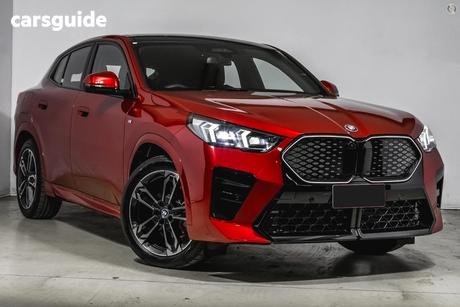 Red 2024 BMW IX2 Wagon Edrive20 M Sport