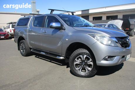 Silver 2017 Mazda BT-50 Dual Cab Utility Xtr (4X2)