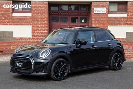 Black 2021 Mini Cooper Hatchback Classic Plus 5D Hatch