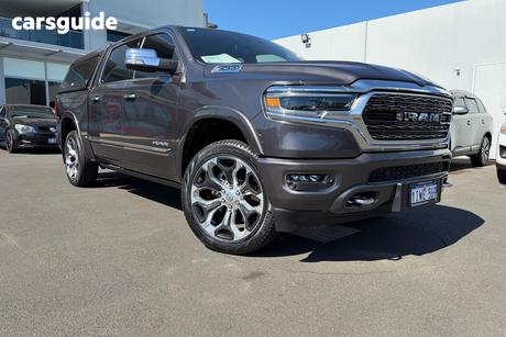 Grey 2022 RAM 1500 Crew Cab Utility Limited Rambox (Hybrid)