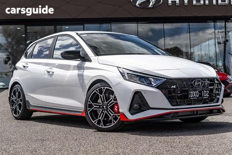 White 2025 Hyundai I20 Hatchback N