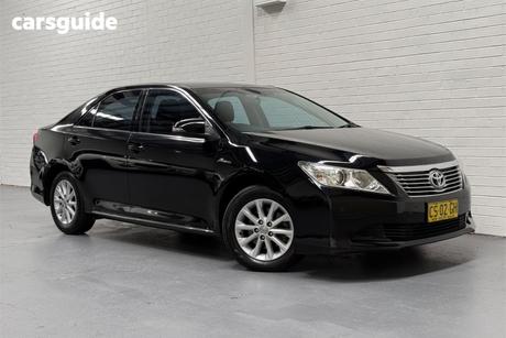 Black 2013 Toyota Aurion Sedan At-X