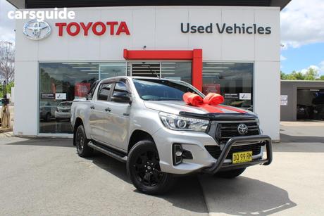 Silver 2019 Toyota Hilux Ute Tray 4X4