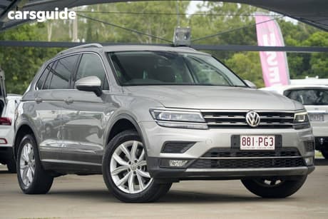Silver 2017 Volkswagen Tiguan Wagon 140 Tdi Highline
