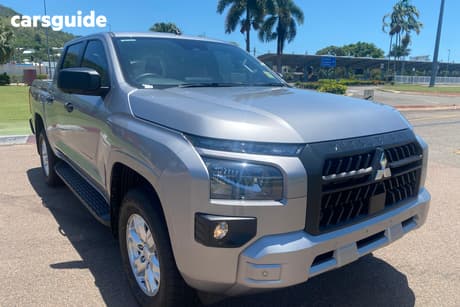 Silver 2025 Mitsubishi Triton Double Cab Pick Up Glx+ (4X4)