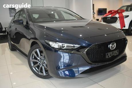 Blue 2025 Mazda Mazda3 Hatchback G20 Evolve