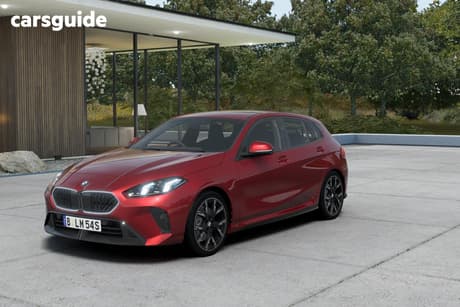 Red 2025 BMW 120 Hatchback M Sport