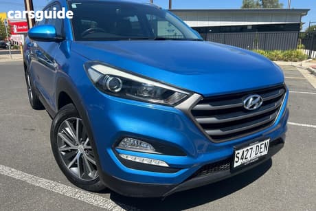 Blue 2015 Hyundai Tucson Wagon Active (Fwd)
