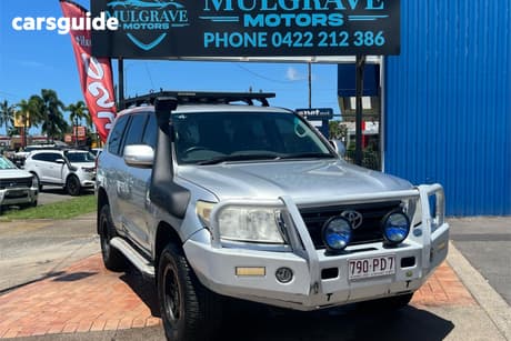 Silver 2013 Toyota Landcruiser Wagon Gxl (4X4)