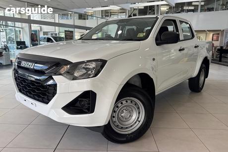 White 2025 Isuzu D-MAX Crew Cab Utility Sx (4X2) High-Ride