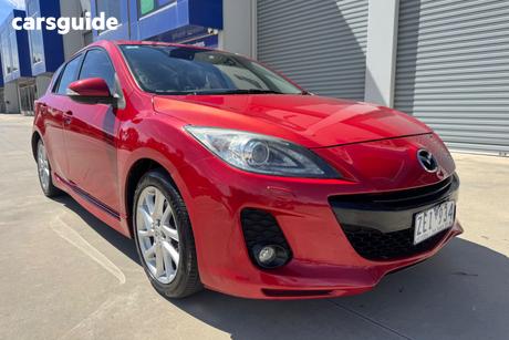 Red 2012 Mazda 3 Hatchback Sp25