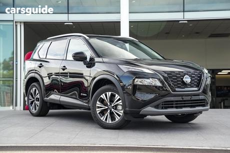 Black 2025 Nissan X-Trail Wagon St-L (4Wd) E-Power (Hybrid)