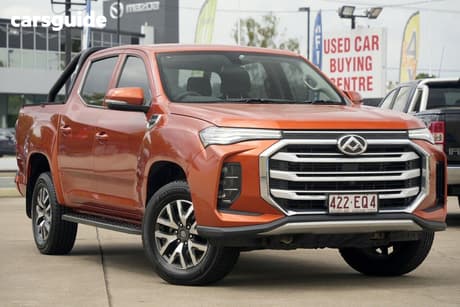 Orange 2022 LDV T60 Double Cab Utility Max Pro (4X4)