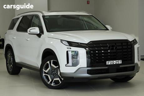 White 2024 Hyundai Palisade Wagon Elite (8 Seat)