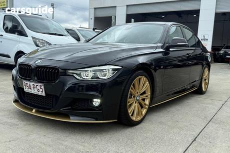 Black 2016 BMW 330I Sedan Sport Line